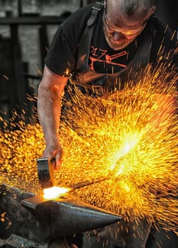 Michael Budd Blacksmith & Sculptor logo