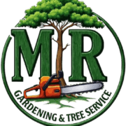 M.R Garden & Tree Service logo