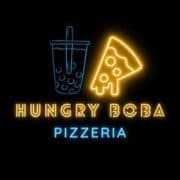 HUNGRY BOBA PIZZERIA logo