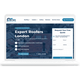 The Roofing Marketing Experts logo