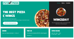 Fly Boy Pizza & Wings Newry logo