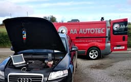 AA Autotec. Automotive Engineers and Assessors. Electric Vehicle Specialists. Mobile Mechanics. logo