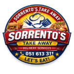 Sorrento's takeaway Carrickbeg logo