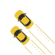 Harry's mallow driving school (Automatic, Manual) logo