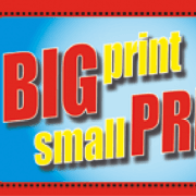 Big Print Small Print logo