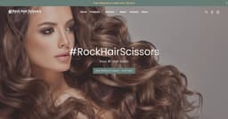 Rock Hair Scissors logo