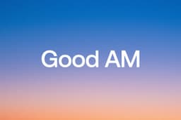 Good AM logo