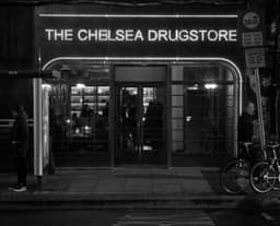 The Chelsea Drugstore logo