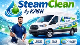 Steamclean by Kash logo
