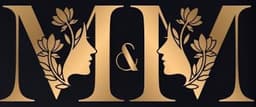 M&M bold and beautiful (eyebrows threading specialist) logo