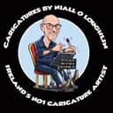 Irelands No 1 caricature artist Niall O'Loughlin as seen on the Late Late and Saturday night show.