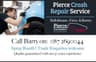 Pierce Coachbuilders, Crash repair / panel beaters