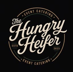The Hungry Heifer Event catering logo