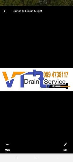 VT Drain Service logo