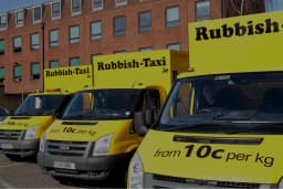 Rubbish taxi logo