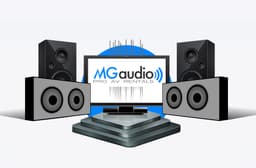 MG Audio Pro Audio Rentals logo