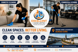 Excellent Clean LTD, Cork logo