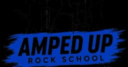 Amped Up Rock School logo