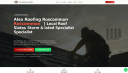 Alex Roofing Repair logo