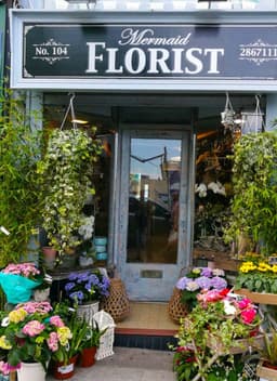 Mermaid Florist logo