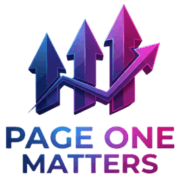 Page One Matters logo