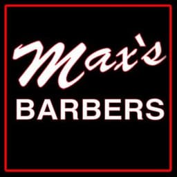 Max's Barbers logo