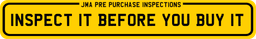 Jma Pre-Purchase Inspections logo
