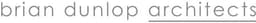 Brian Dunlop Architects logo