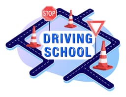 Mike's School of Motoring logo