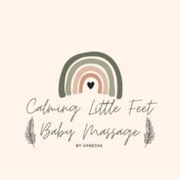 Calming Little Feet Baby Massage logo