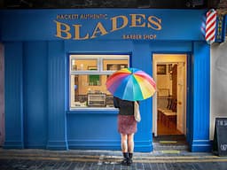 Blades Barbershop logo