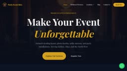 Party Event Hire logo