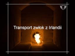 Anielski Orszak - Międzynarodowy transport zmarłych - Irlandia logo