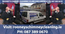 Rooney's Chimney Cleaning logo