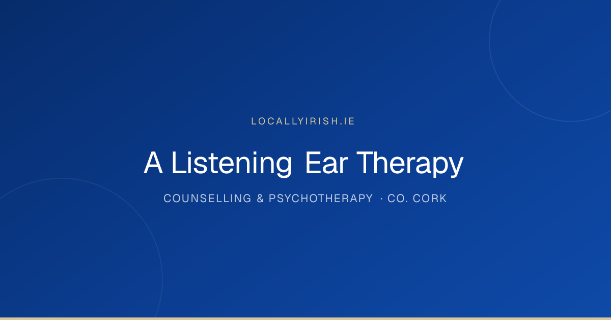 A Listening Ear Therapy