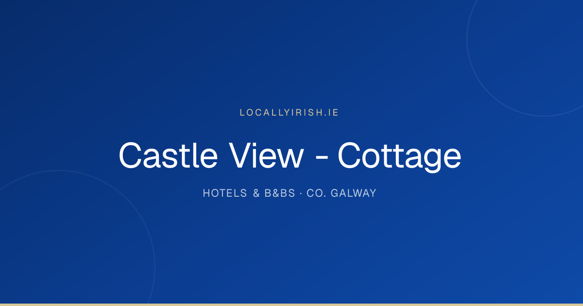 Castle View - Cottage