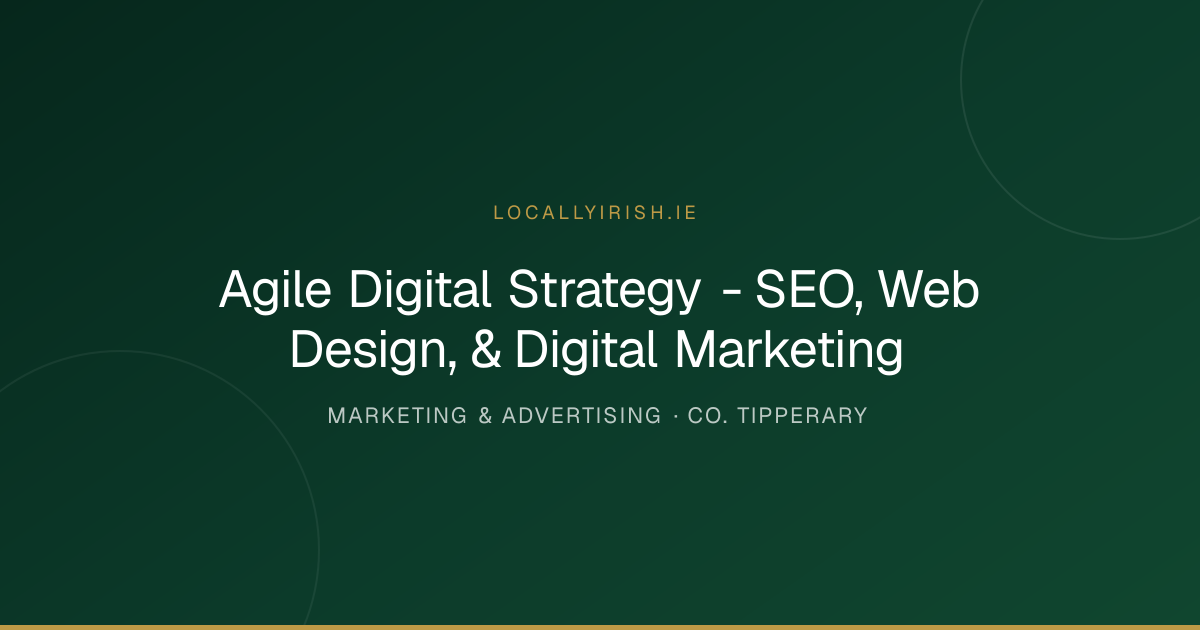 Agile Digital Strategy - SEO, Web Design, & Digital Marketing