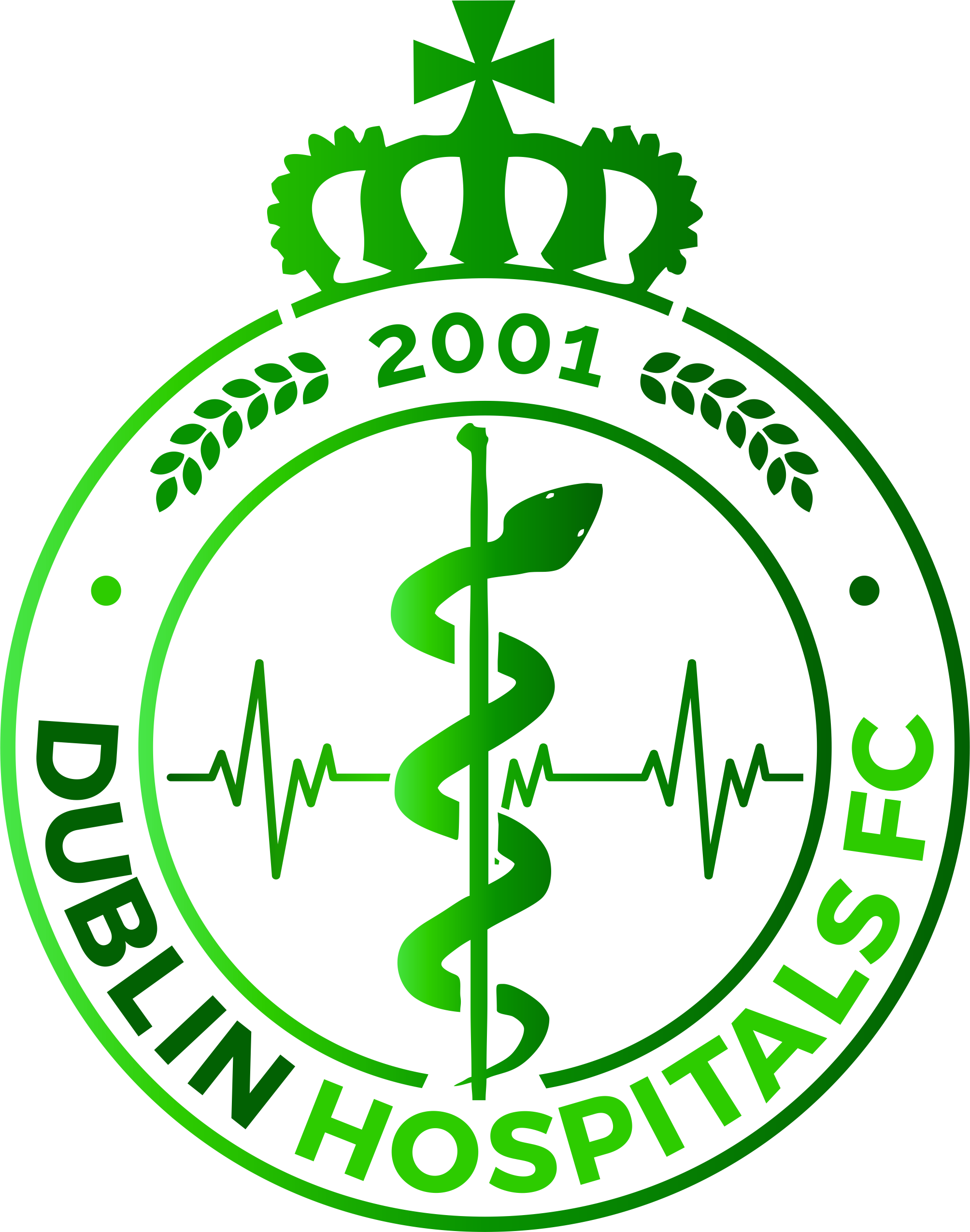 Dublin Hospitals Football Club logo