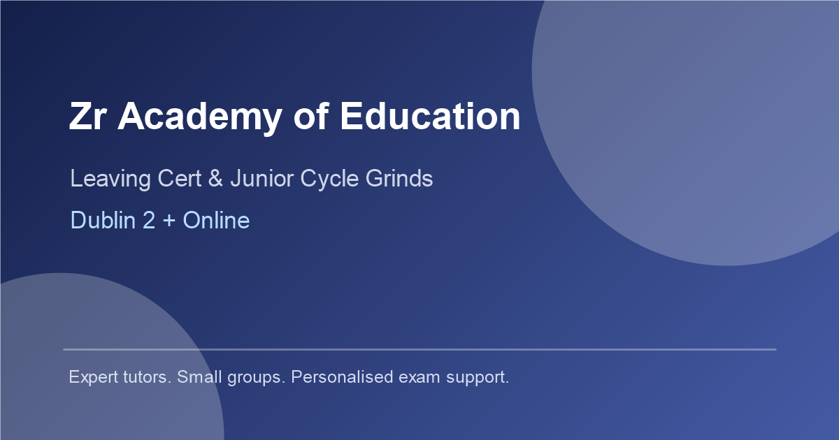 Zr Academy of Education logo