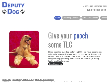 Deputy Dog Grooming