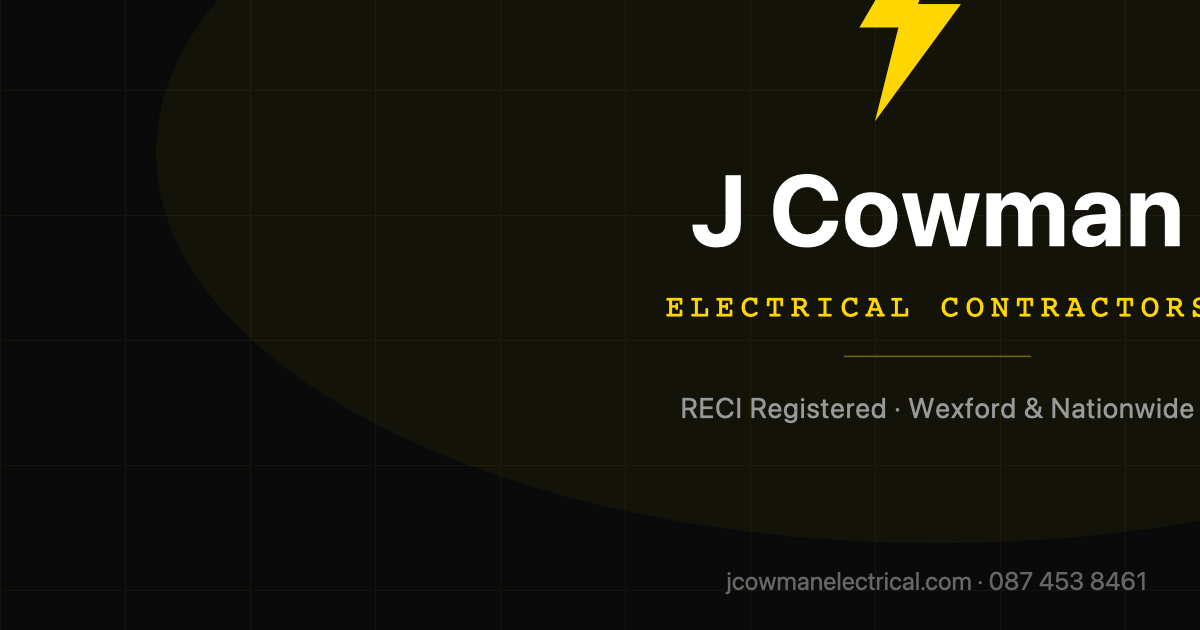 J Cowman Electrical Ltd logo