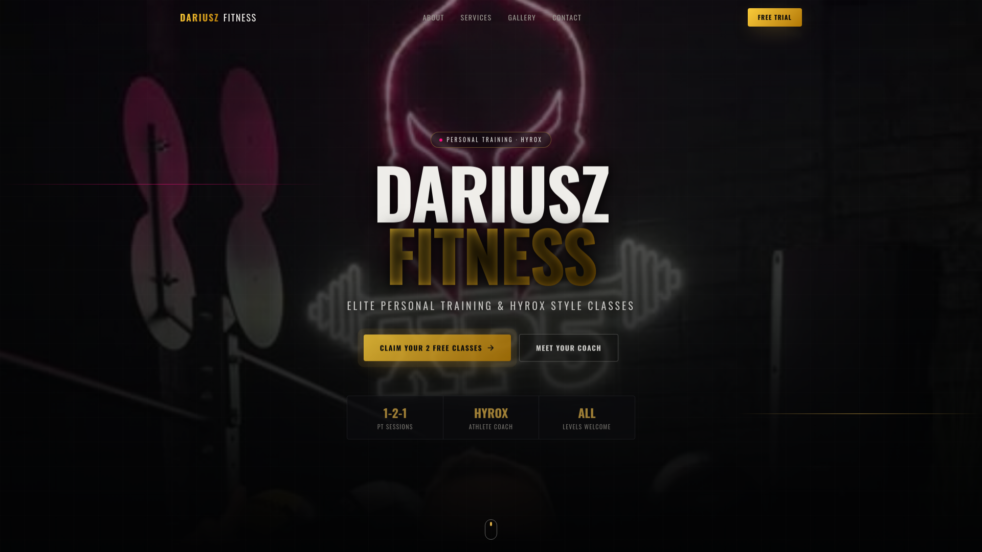 Personal trainer omagh - dariusz fitness