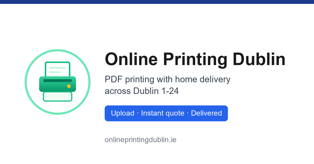 Online Printing Dublin