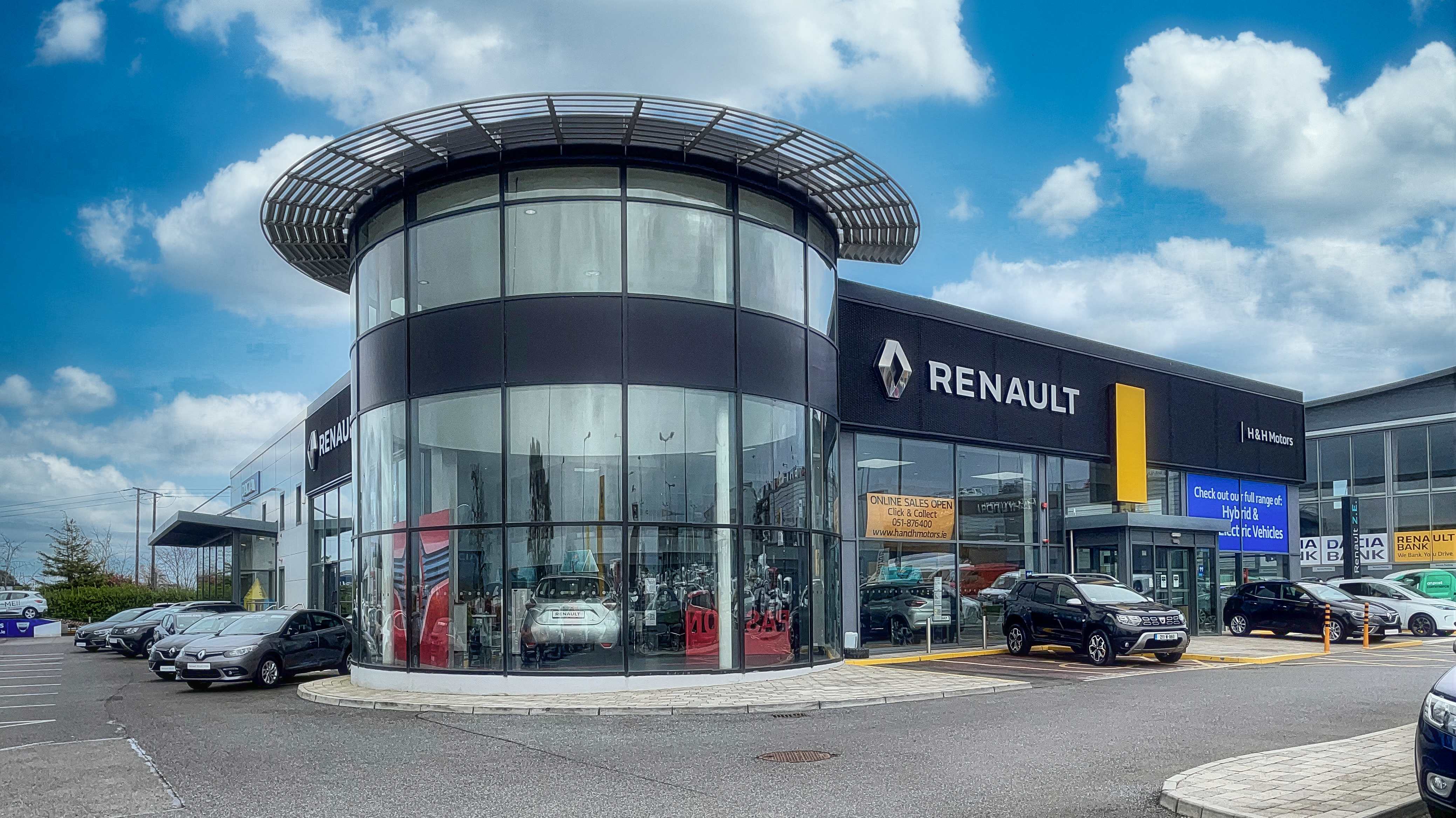 H&H Motors Renault Waterford logo