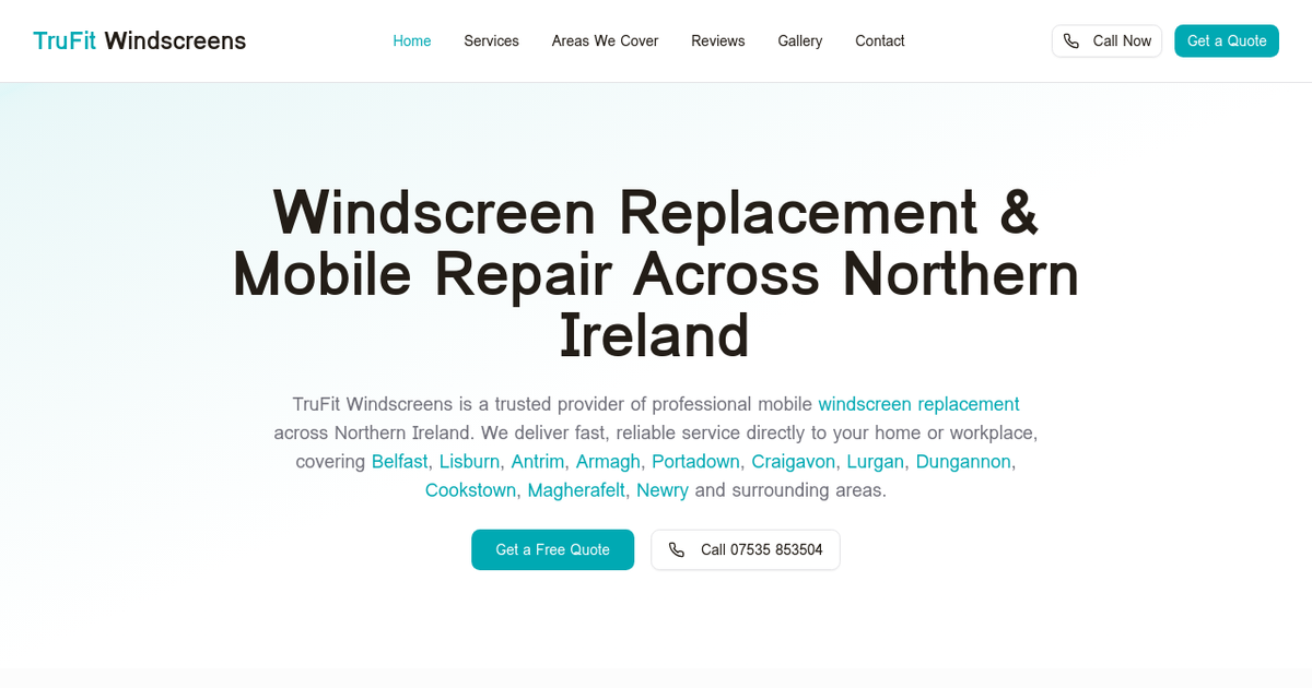 TruFit Windscreens