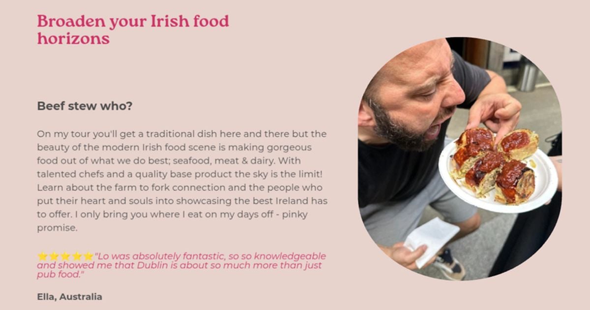 The Unconventional Food Tour Dublin logo