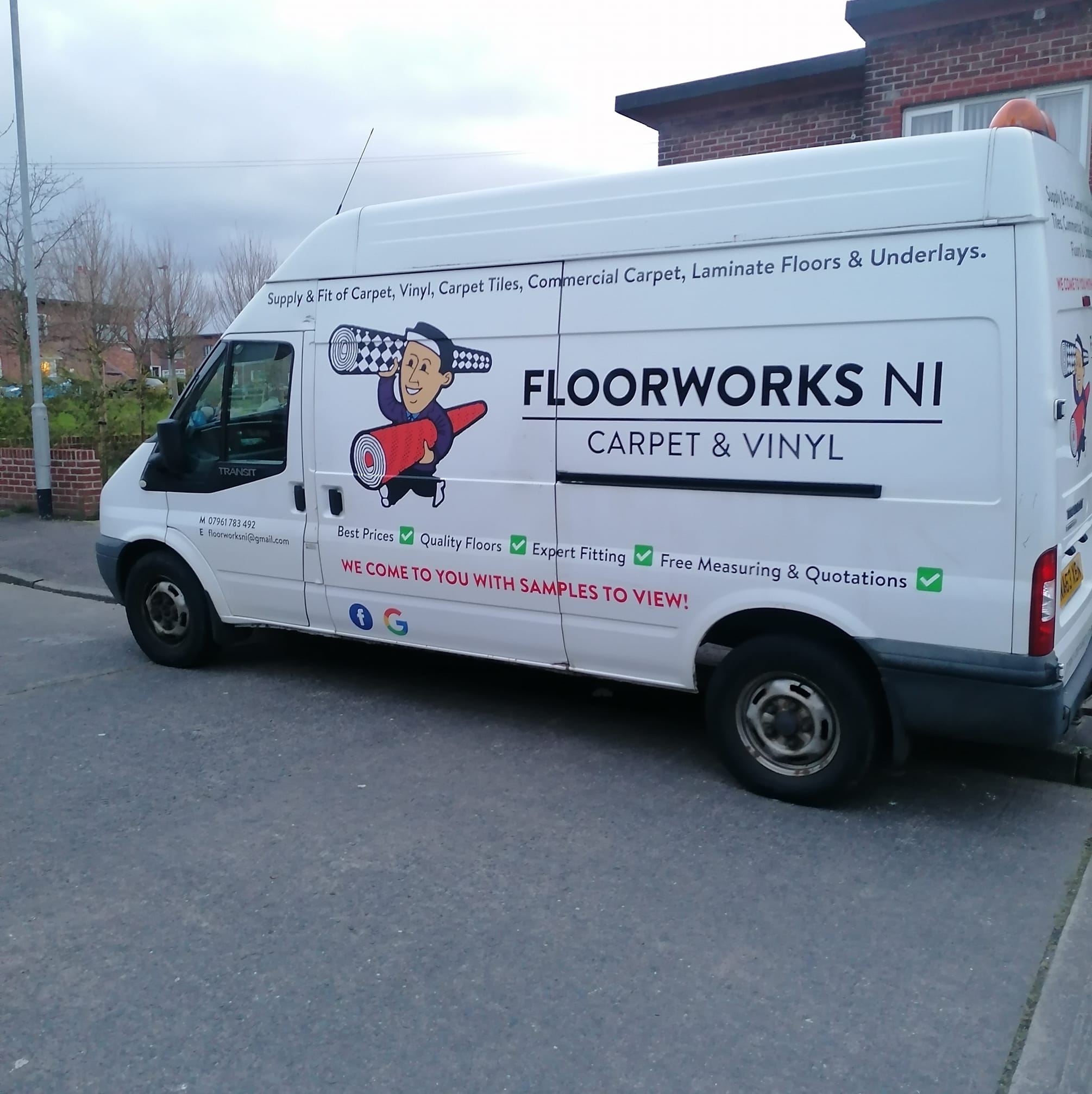 FLOORWORKS NI, Carpets, Vinyl, Laminates