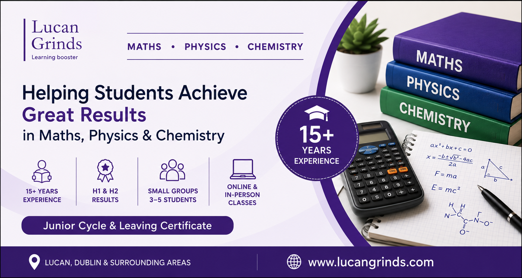 Lucan grinds - Leaving cert & Junior Cycle grinds