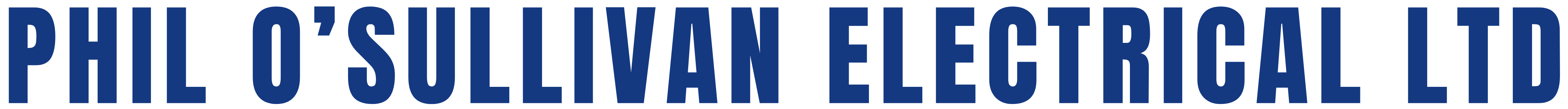 Phil O'Sullivan Electrical Ltd