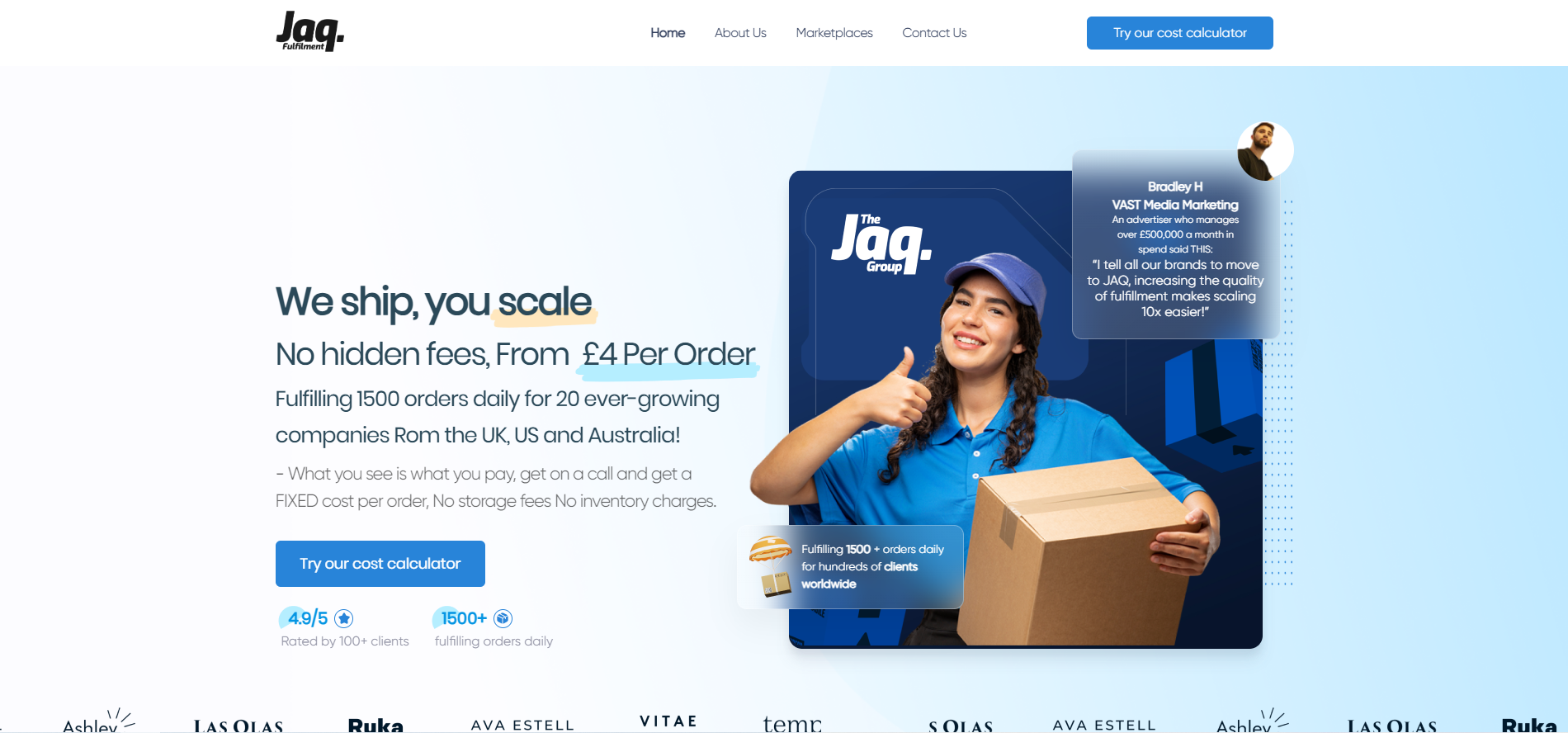 JAQ Fulfilment